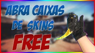 ABRA CAIXAS DE SKINS DE GRAÇA NO NOVO SITE !