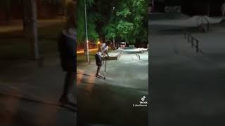 Chill night #Shorts #skate #skater #scoot #scooter #scooterfreestyle #scootertricks #viral