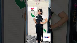 Styling this top from myntra👗✅ #myntra #myntrahaul #myntrabesthaul #shortsvideo #shortsfeed