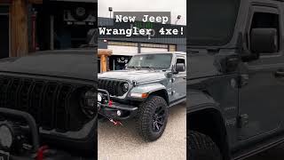 Wrangler 4xe: Electrifying the Trail!!   #JeepWrangler #Jeep4xe #Jeep #4x4 #OffRoad #SUV #Electric