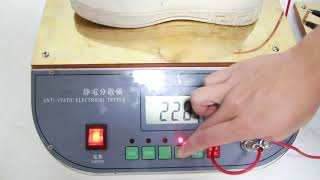 Safety shoes anti electrical resistance test - H063-1