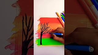 how to make beautiful painting #easypaintingforbeginners #saveearthdrawing #anamartandcraft