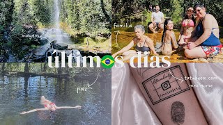 NOSSOS ÚLTIMOS DIAS NO BRASIL: tatuagens novas, viagem em família,  conversa sincera & mais