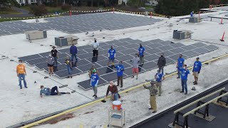 EMS Solar Barnraising, October 10, 2020