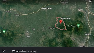 Sebuah Desa di Kaki Gunung Anjasmoro - Wonosalam