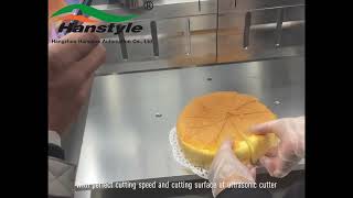 Automatic Ultrasonic Food Cutting Machine With 2 Cutter