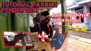 Tutorial Pemasangan Fender sein Belakang GSX-R 150 | Mudah dan simpel