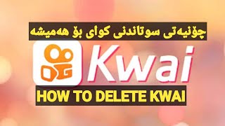 DELETE KWAI:چۆنیەتی سوتاندنی ئەکاونتی کوای#3