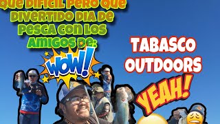 Cuando el día de pesca esta difícil, pero traes a los ​⁠@Tabascooutdors es mas divertido 😆