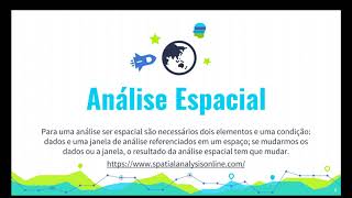 Estatística espacial para a distribuição espacial de eventos - Webinar 15/05/2020