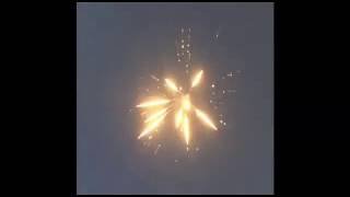 Outsourced homage SkyBolt Gold Rocket - Red Apple Fireworks