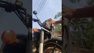 ഒരു ബുള്ളറ്റ് കുളി 😂🤭  #trending #shorts #royalenfield