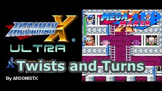 Megaman X ULTRA (X ULTRA) level pack Full Game playthrough - 洛克人X製作大師 Mega Man Maker X Mod