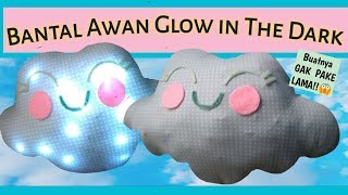 Cara membuat bantal dekorasi - Tutorial bantal LED Murah Meriah Imut