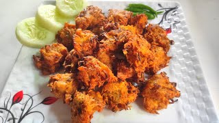 Spicy Crispy Potato Pakoda ll How To Make Spicy Crispy Potato Pakoda At Home