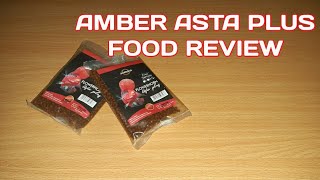 Amber asta plus flowerhorn fish food review