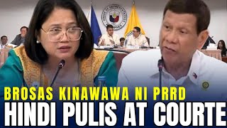 PRRD KINAWAWA SI BROSAS SA QUAD COM. HEARING