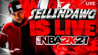 BEST CORRUPTED GUARD GOING ON A 100 STREAK ! BEST JUMPSHOT & BEST BUILD IN NBA 2K21 {CHILL VIBES}