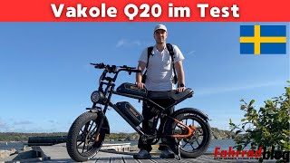 Vakole Q20 E-Mountainbike Test in Schweden: Perfekt für Offroad-Abenteuer und Langstrecken