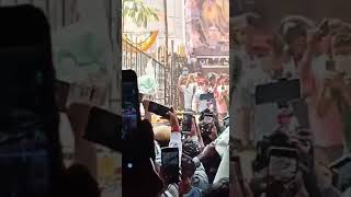 Puspha movie release day in Hyderabad | Allu arjun whatsApp status #trending  #thagedele #pushpa