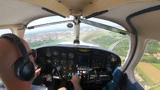 Landing LIME30 , positioning flight