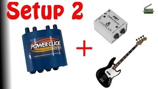 Power Click Setup 2: Conectando seu instrumento + Direct Box