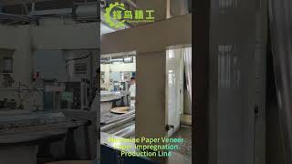 Melamine Paper Impregnation Production Line for MDF Laminating Melamine Paper Line