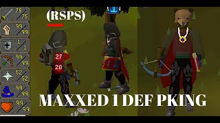 07 OSRS Oldschool Runescape Pking PK Video  - Maxxed 1 Def Pure - |Rune Cbow|  |DDS| |Os-scape|