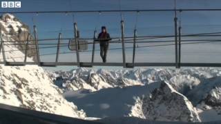 Taking a walk on Europe's highest suspension bridge