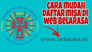 cara mendaftar misa ofline katolik di belarasa lewat google chrome