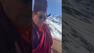 His Holiness the 43rd Sakya Trizin Gyana Vajra Rinpoche visited Leh Ladakh Zangskar village.