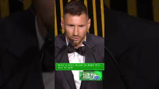 MESSI 8 VEZES VENCEDOR DA BOLA DE OURO