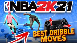 ADVANCED  DRIBBLE TUTORIAL NBA 2K21 + LEARN HOW TO GET OPEN IN NBA 2K21! BEST DRIBBLE MOVES