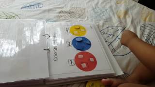 Colour n shape sorting activity for toddlers