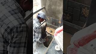 elevation tiles fitting work #shorts #construction #foryou #youtubeshorts #subscribe #tiles