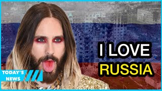 Jared Leto says during concert in Belgrade that he wants to visit Russia