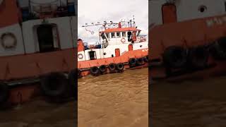 kumpulan kapal tugboat marina dabo dabo pada buyar karena ada yang mau sandar di jetty ambo#shorts