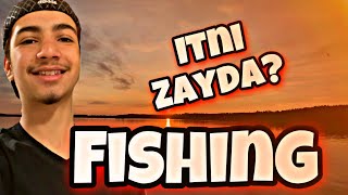 First Time Fishing | Itni Zayda Machila 😱| Maza he Agaya | Table Tennis at school