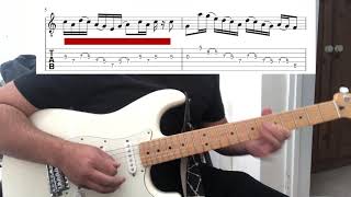 Stairway to Heaven - Solo (with tabs & sheet music) | Led Zepplin