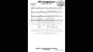 El troquero - el plebe de guerrero (partitura) #partitura #music #partiturasonline