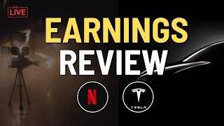 [LIVE] A contrast of fortunes | Netflix and Tesla earnings review and analysis