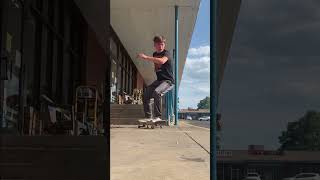 Flawless kickflip down a 4