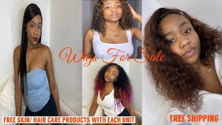 WIGS FOR SALE! (free shipping + free skin/hair care products) | Risha Tonae'