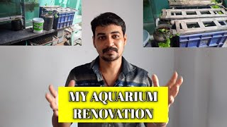 My aquarium renovation