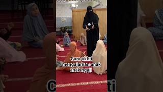 Masha Allah cara ukhti mengajarkan anak anak baca ayat Alquran