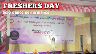 FRESHERS DAY || SOLO PERFORMANCE || Alosa Shylla