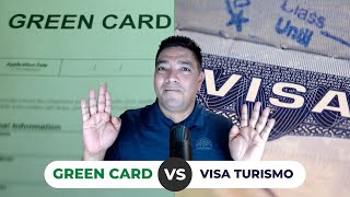 🛂GREEN CARD VS VISA DE TURISMO🛂 Aplicar para las dos... ¿Puede complicar mi solicitud?