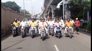 central minister kishan reddy bike rally