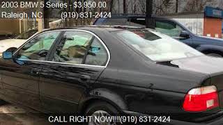 2003 BMW 5 Series 530i 4dr Sedan for sale in Raleigh, NC 276