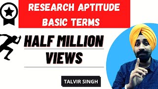 UGC NET PAPER 1 - RESEARCH APTITUDE - BASIC TERMS LECTURE 1